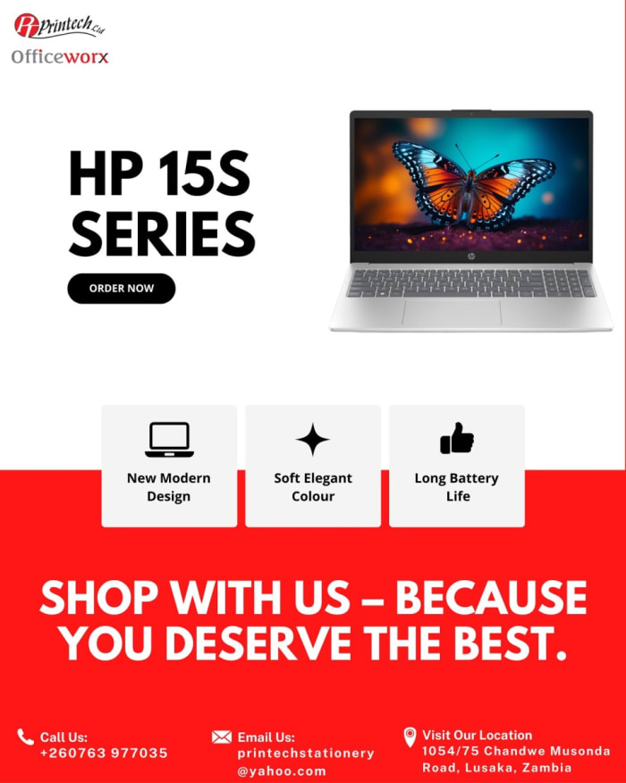 Level up your tech game with the sleek and powerful HP 15S Series! 💻