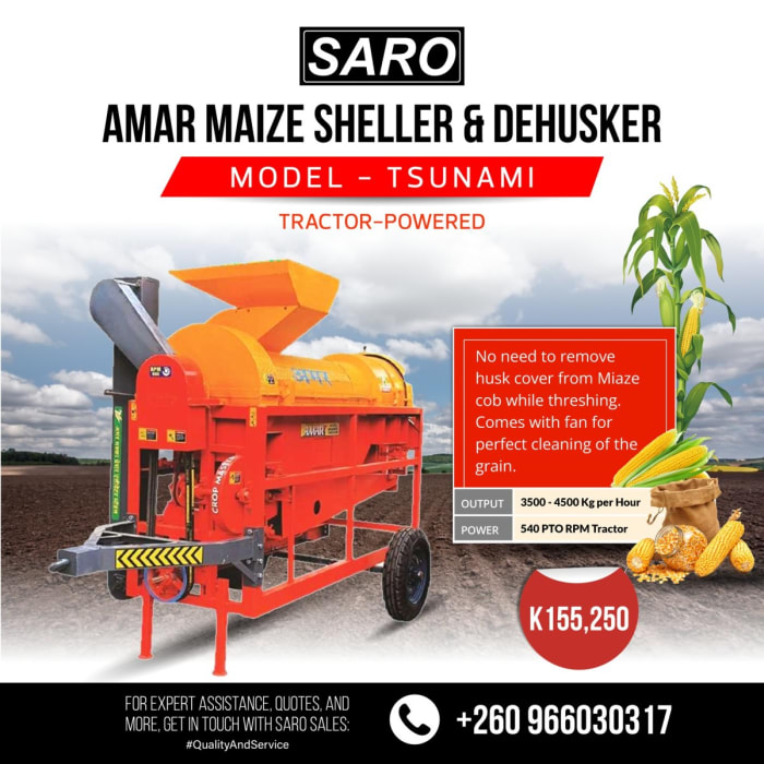 🌽 MAIZE SHELLER – AMAR TSUNAMI