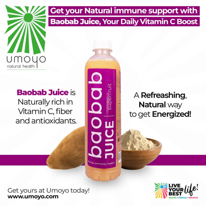 Baobab juice – your daily vitamin C boost!