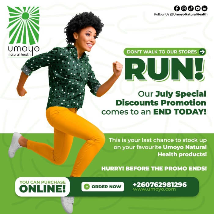 🚨🚨 PROMO ENDS TODAY! 🚨🚨 Don’t walk to our stores—RUN! 🏃🏾‍♀️💨