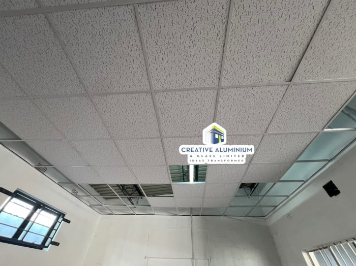 High quality suspended ceiling installation