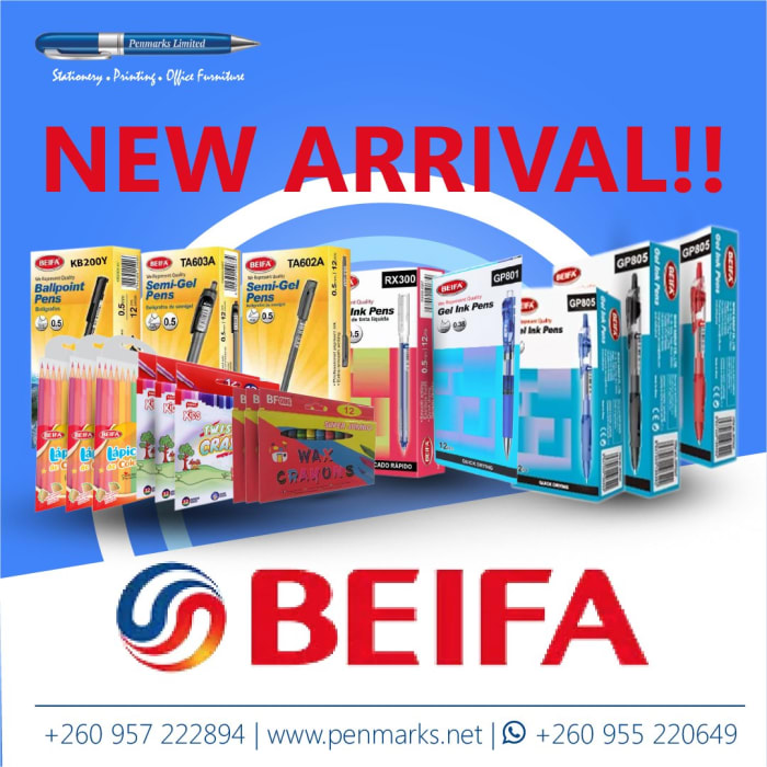 Say hello to BEIFA – premium stationery for work, school, and creativity
