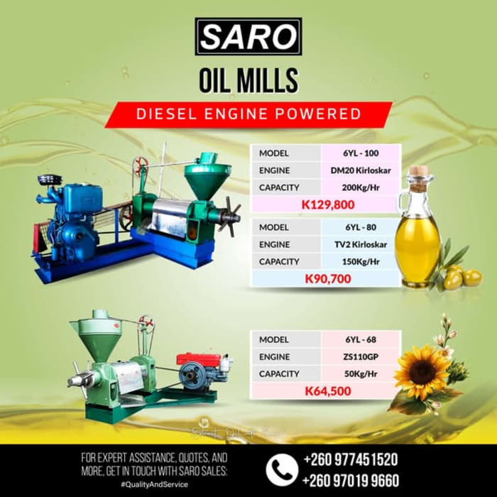 SARO Oil Mills: Built for Farmers Who Mean Business!