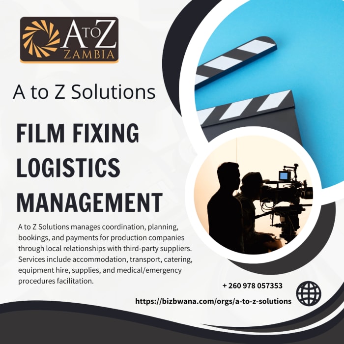 Film fixing logistics management