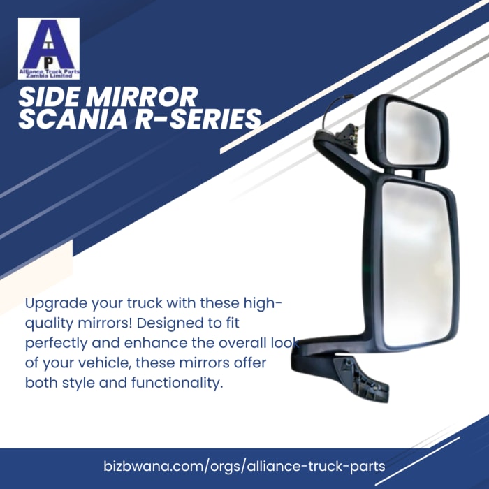 Upgrade your truck with these high-quality mirrors! 