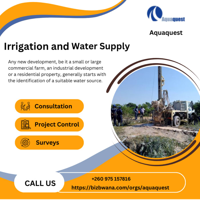 Irrigation and Water Supply