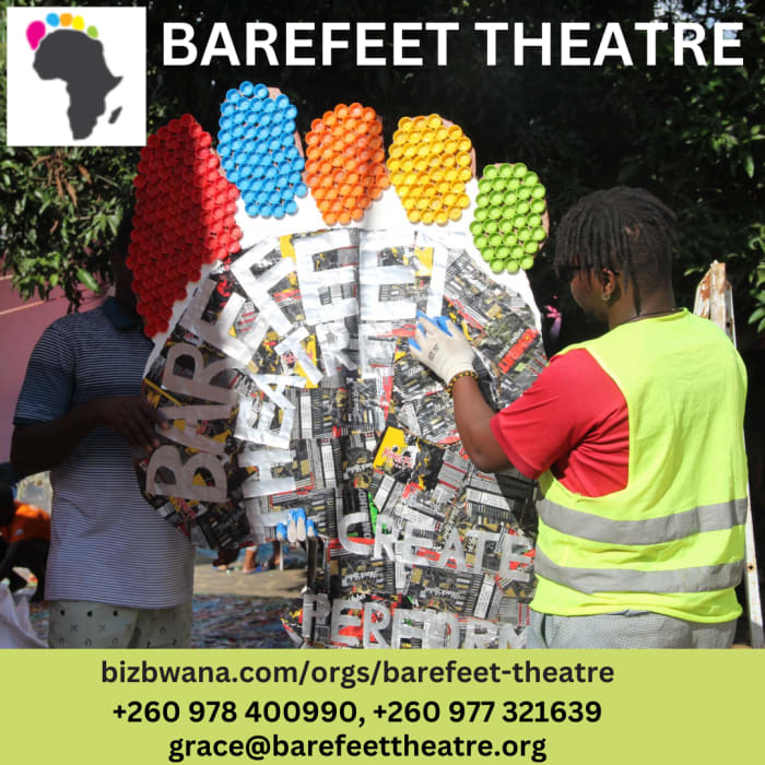 Organization that uses the power of the arts to promote social change and empower young people in Lusaka, Zambia.