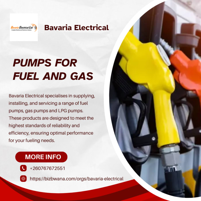 Supplying, installing, and servicing a range of pumps