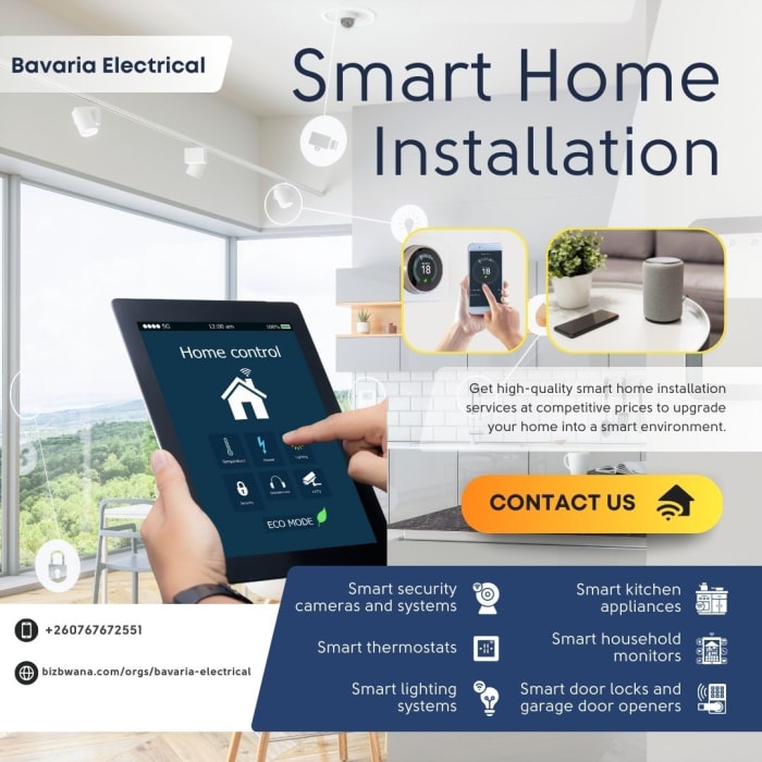 Smart home and workplace systems