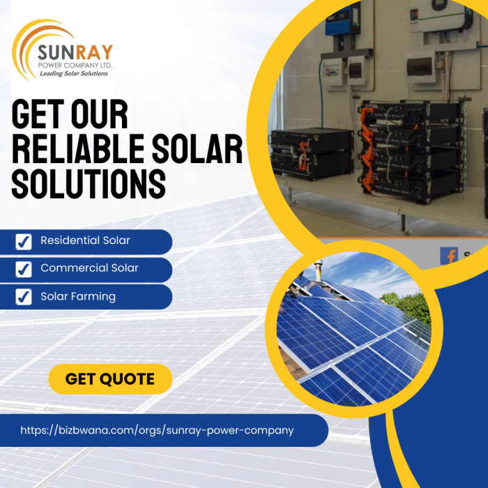 Light Up Your Life with Sunray Power Co.