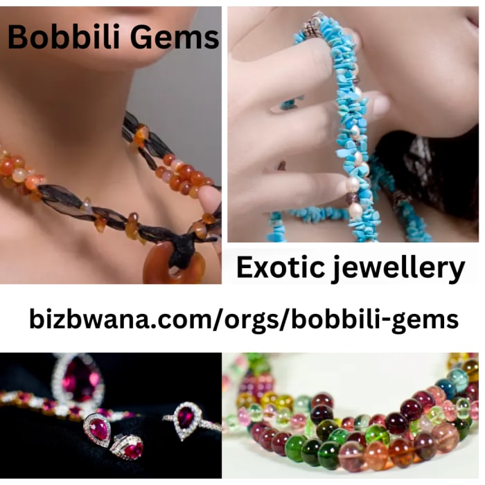  Introducing Bobbili Gems, where exquisite beauty meets the rich cultural heritage of Zambia! 