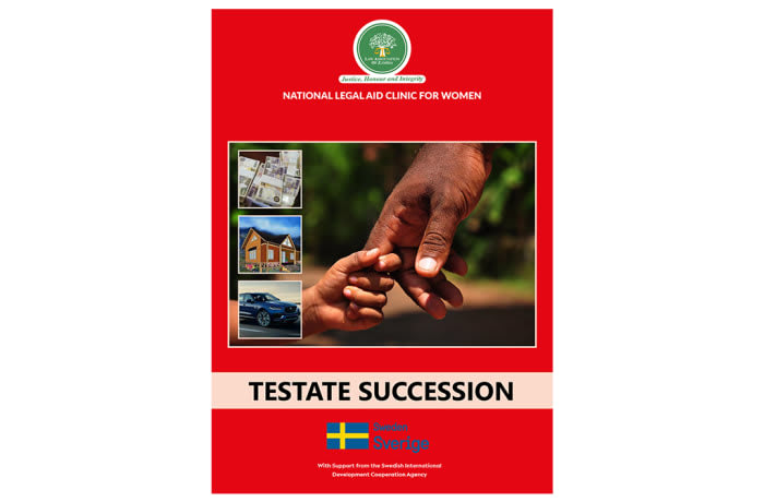 Publication of Booklet on Testate Succession