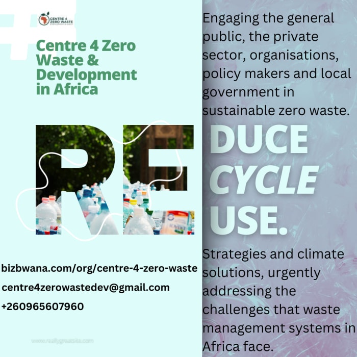  Centre 4 Zero Waste & Development in Africa in Serenje, Zambia