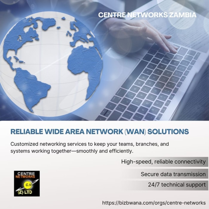 Reliable wide area network (WAN) solutions for seamless business connectivity