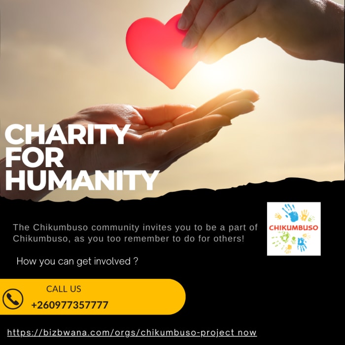 Join the Chikumbuso community in their efforts to help those in need! 