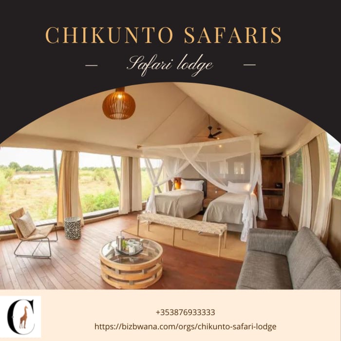 Luxury tents built on raised decking, with en-suite bathrooms