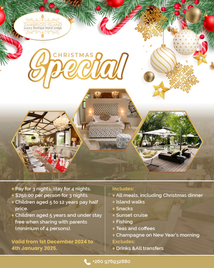 Book Your Dream Christmas Getaway at Zambelozi Lodge! ✨🎄