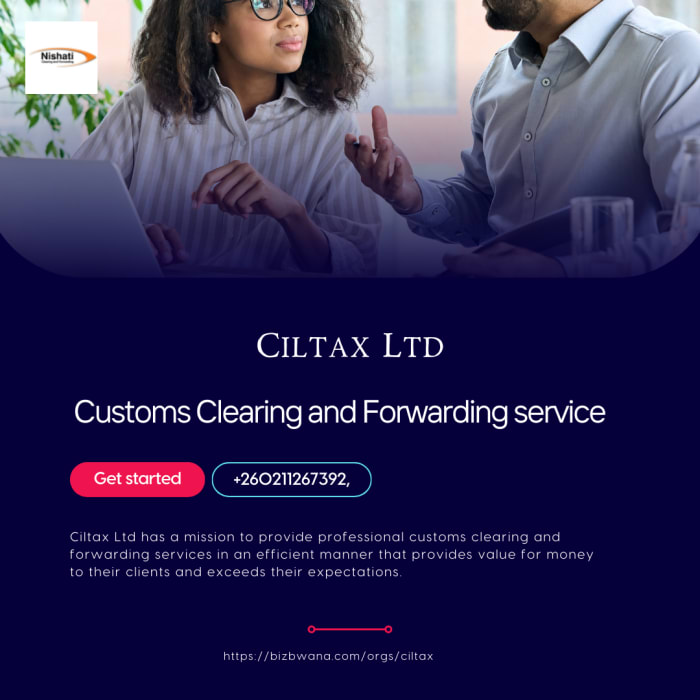 First hand experience in clearing and forwarding work