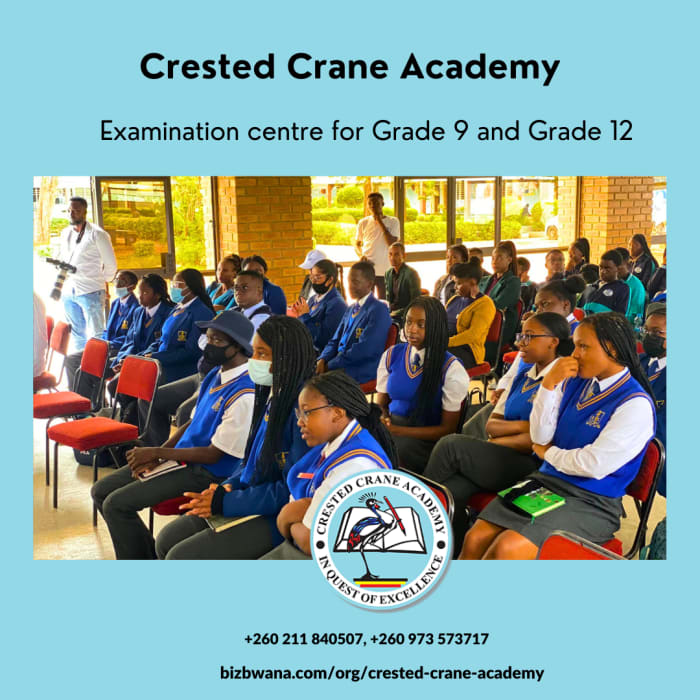 Examination centre for Grade 9 and Grade 12