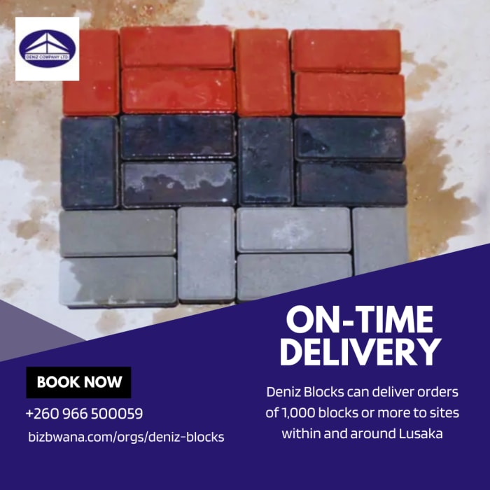 High quality concrete blocks, pavings and kerb stones