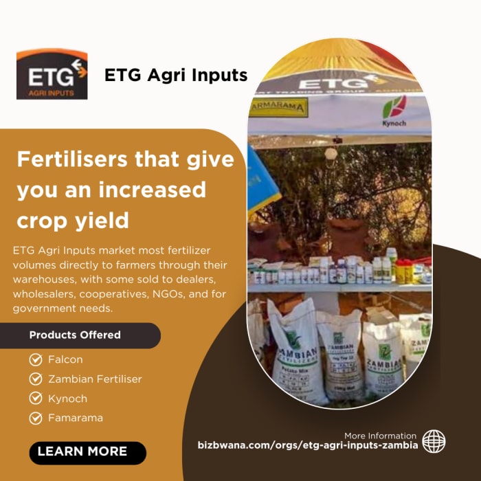 Fertilisers that give you an increased crop yield