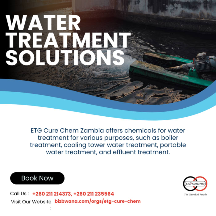 Water Treatment & Sanitation Solutions