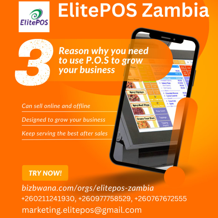 ElitePOS Zambia is a leading retail technology company based in Lusaka, Zambia. 