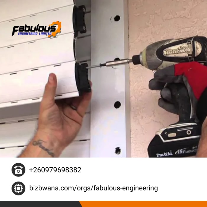 We offer shutter fitting services 