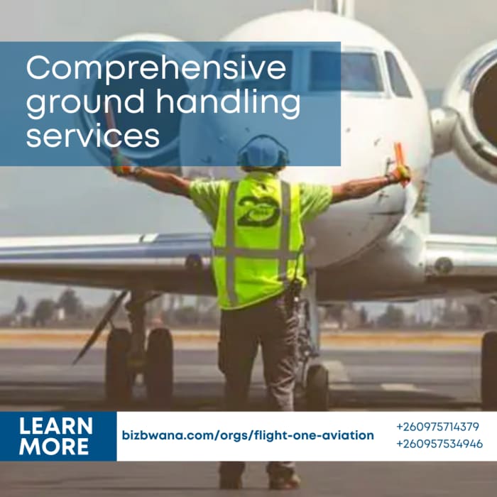 Comprehensive ground handling services