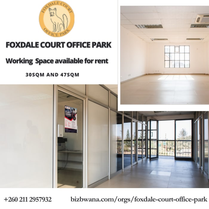 Available office spaces for small and medium-sized organizations