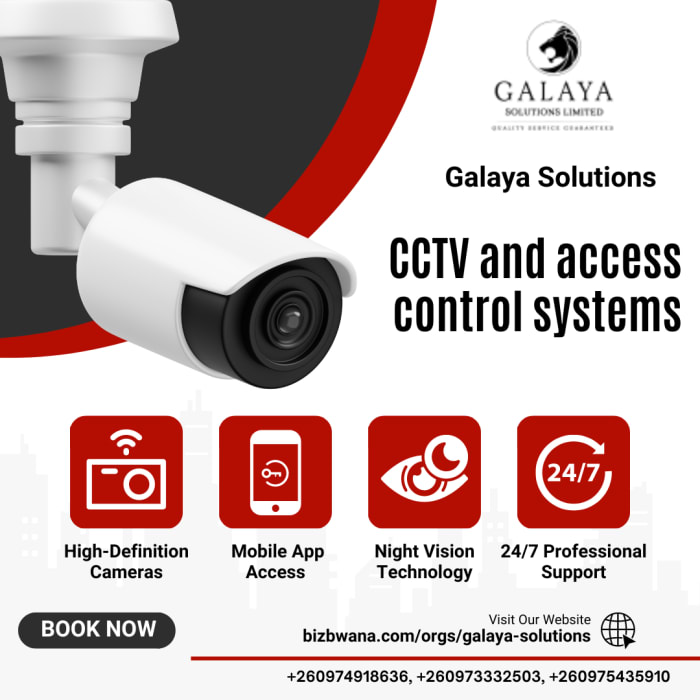 Suppliers and installers of ICT equipment, CCTV and access control systems