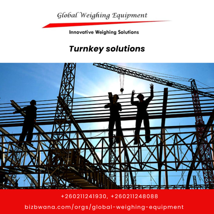 Installation and after sales technical support for weighing equipment