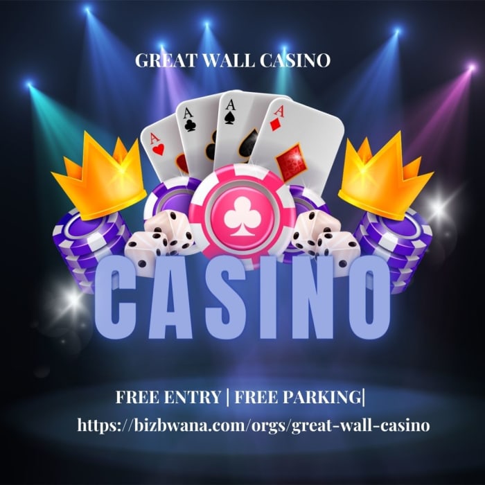 Enjoy a night at Great Wall Casino