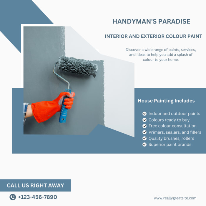 Paint products tailored to tranform your home