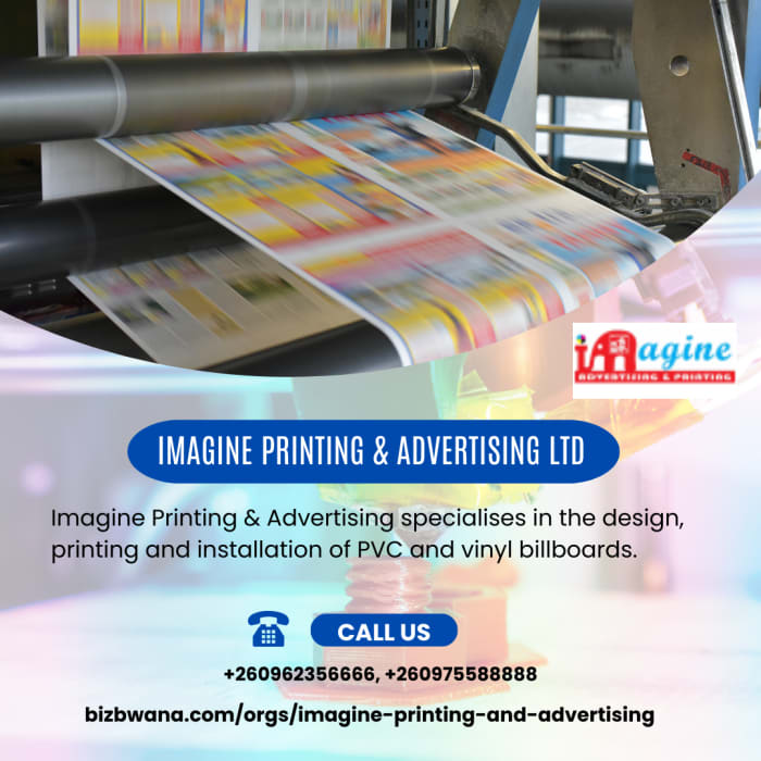 Design, printing and installation of PVC and vinyl billboards