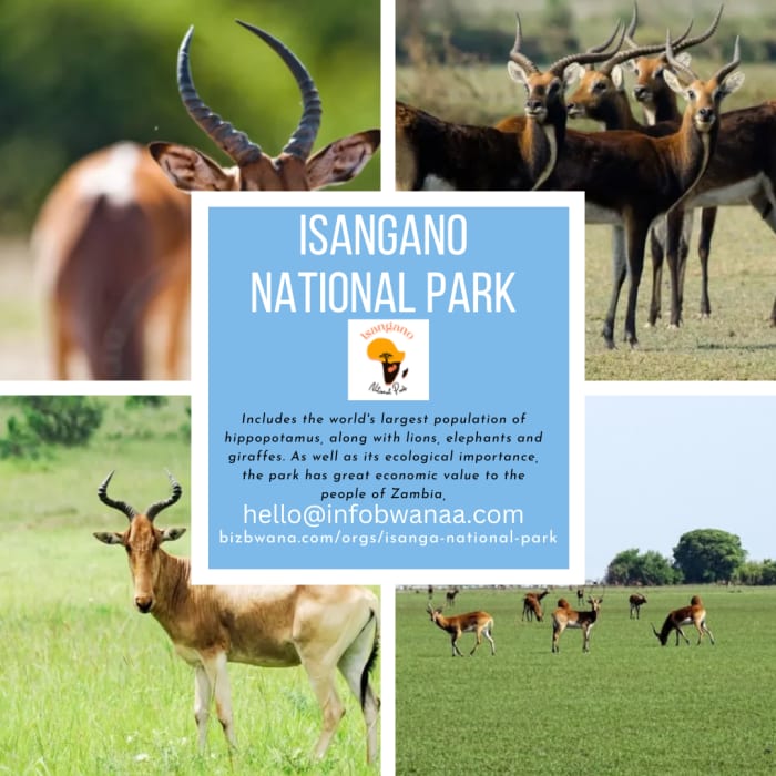 Isangano National Park is a protected area located near Kasama, Zambia. 