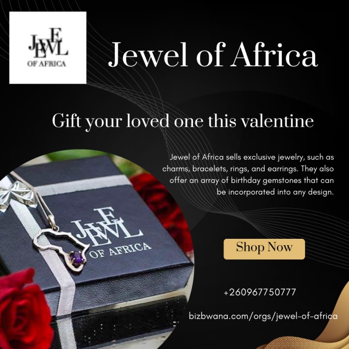 For all your special occasions let Jewel of Africa help you design your dream piece of jewellery 