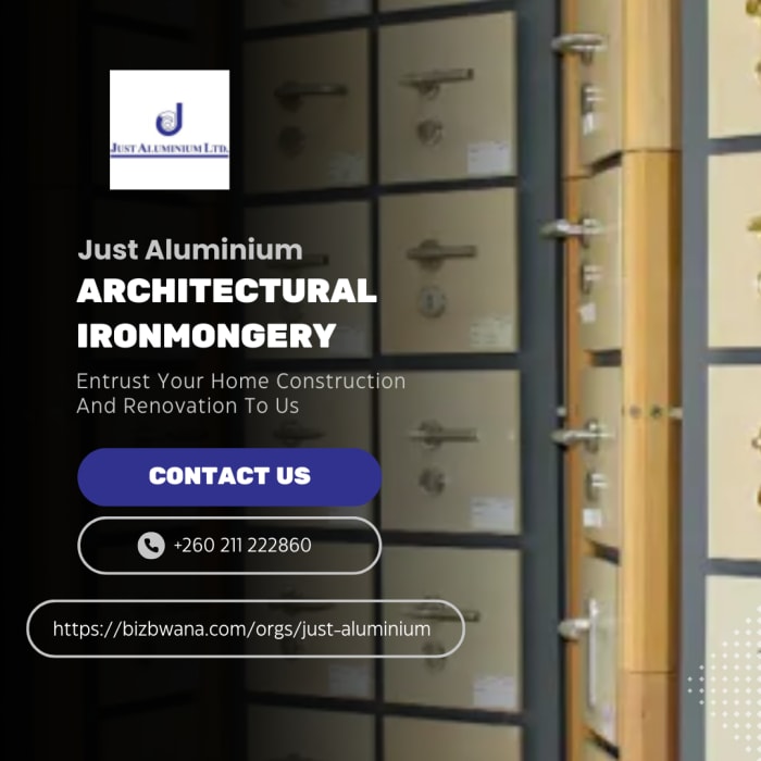 Suppliers of high quality architectural ironmongery