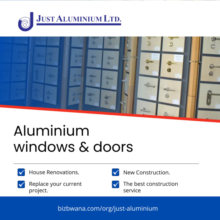 🏠 Aluminium Windows & Doors by Just Aluminium