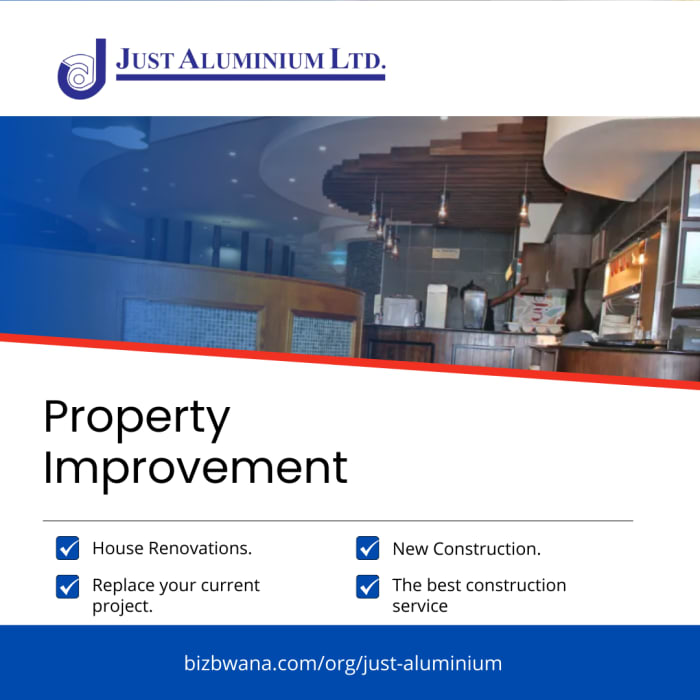 Transform Your Property with Just Aluminium!