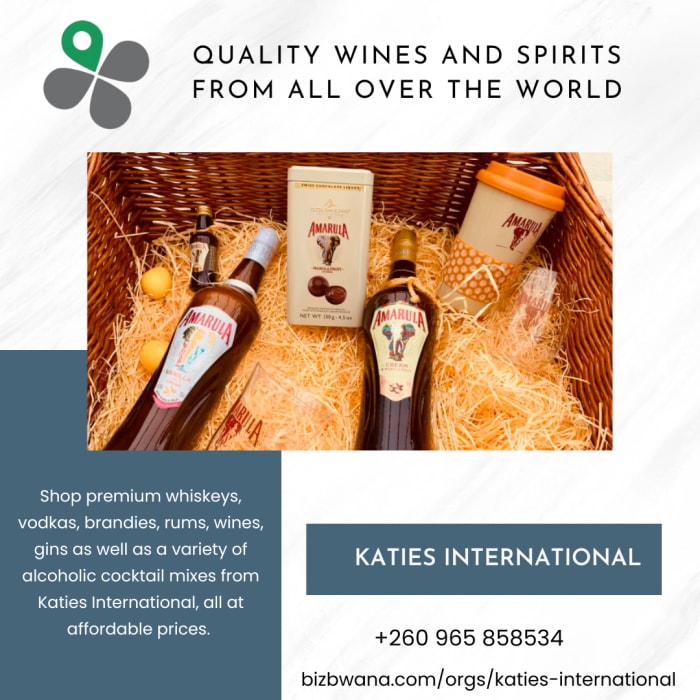 Quality wines and spirits from all over the world