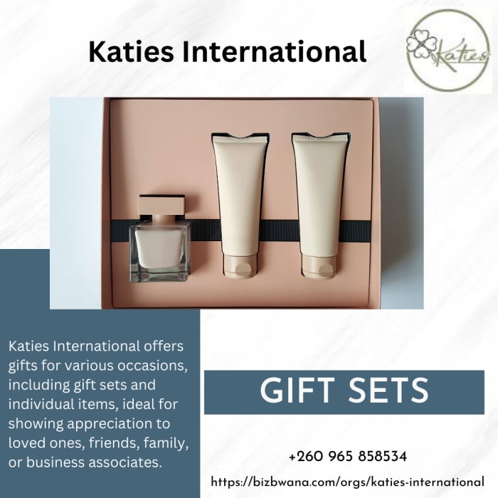 Attractively packaged gift sets for all