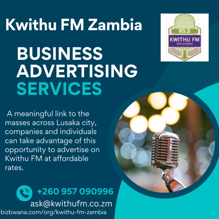 Advertising services to businesses and individuals looking to promote their products or services