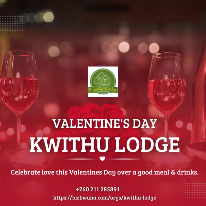 Let's celebrate love this Valentine's Day with a delightful meal and drinks