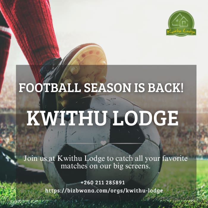 Football season is back! catch all your favorite matches on our big screens