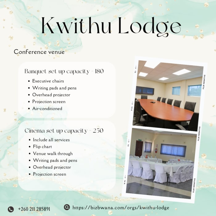 Carefully curated conference packages to suit your needs