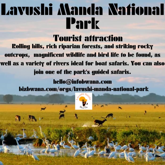 Wide variety of wildlife, elephants, buffalos, antelopes, and zebras, also known for its rich birdlife, with over 300 species recorded here