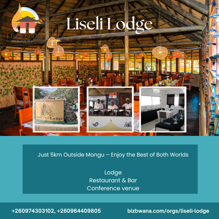 Just 5km outside Mongu – enjoy the best of both worlds