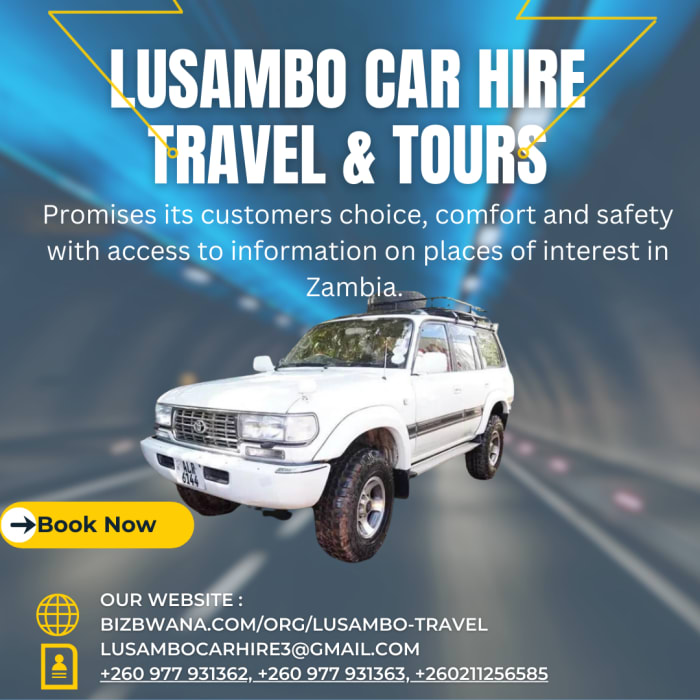 Car and bus hire services for tourists and corporate clients