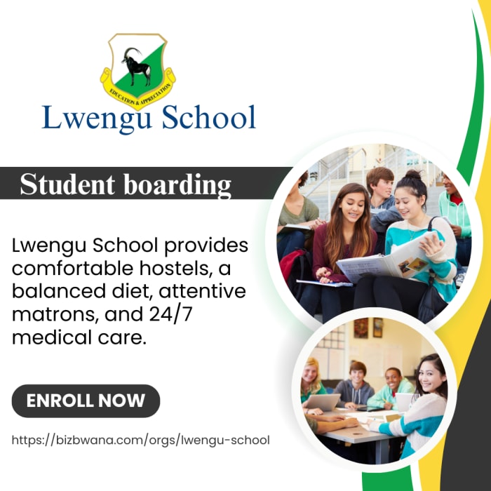 Discover Lwengu School's Exceptional Student Boarding Facilities!